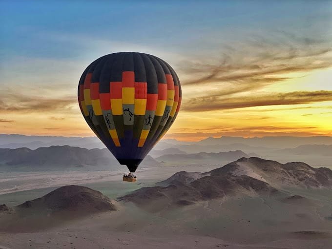 Balloon Safari in Namibia